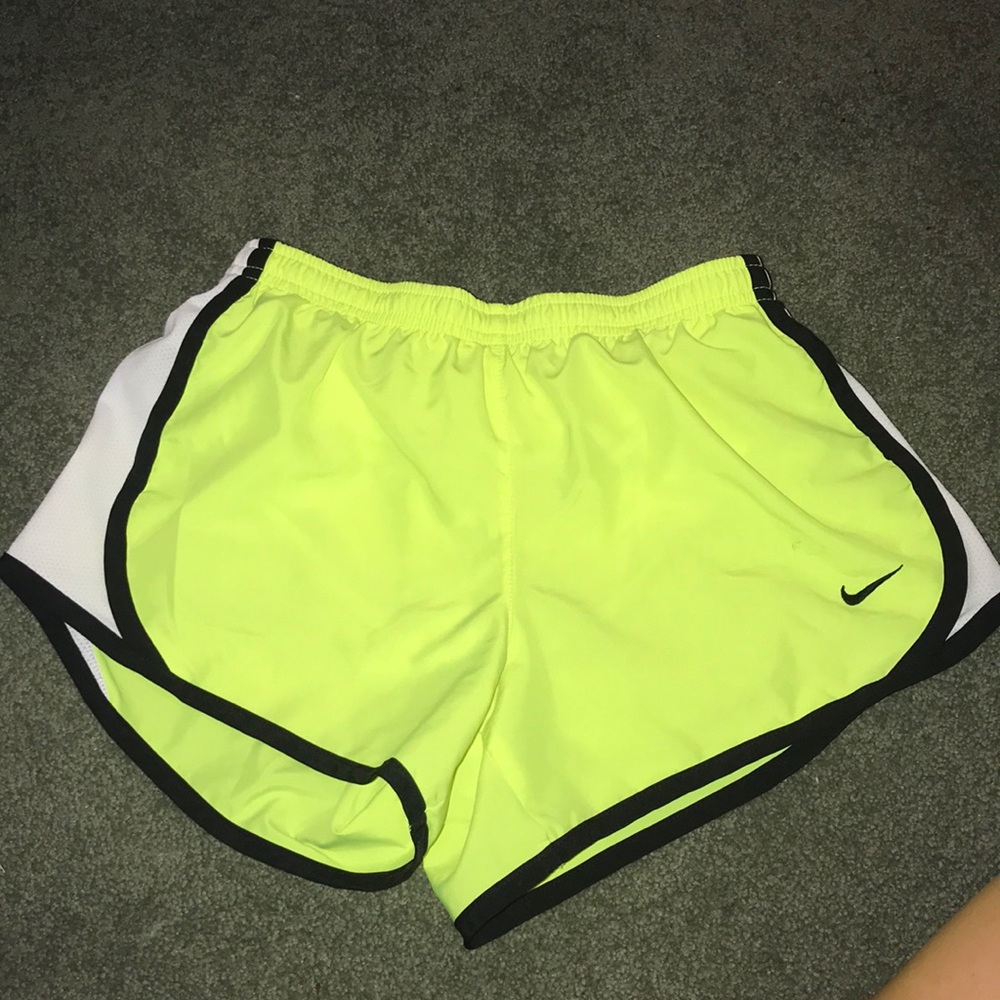 Nike children’s neon yellow track pants